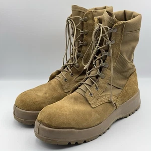 Belleville USA AHWC Summer Hot Weather Military Boots Mens 9R 18-D-1001 Tan - Picture 1 of 8