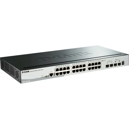 DGS-1510 Series Smart Managed 28-Port Gigabit Switch including 4 10GbE SFP+ Port - Image 1 of 1