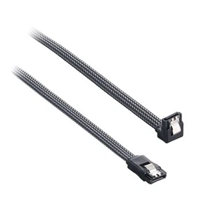 10x CableMod ModMesh Right Angle SATA 3 Cable 30cm - carbon - Bild 1 von 2