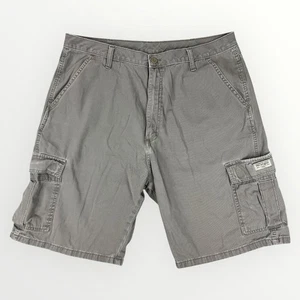 Pantalones Cortos Carga Wrangler Para Hombres 38 Gris Envejecido Trabajo Utilidad Informal Exterior 10" pulgadas - Imagen 1 de 9