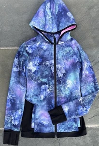Ivivva by Lululemon Girls Jacket size 10 On A Moonwalk Crystal Continuum Coat - Picture 1 of 9