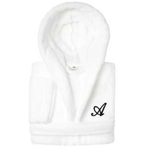 Sweet Kids 100% Polyester SUPER PLUSH Double Brushed Hooded Bathrobe with Black - Picture 1 of 380