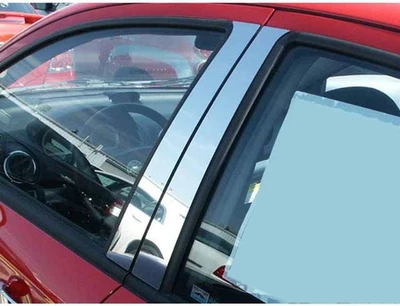 4pc. Luxury FX Stainless Steel Pillar Post Trim for 2008-2011 Chevy Aveo - Image 1 of 4