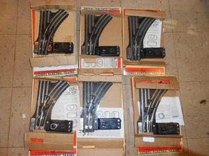 CLEARANCE ! Lionel 6 RT.Hand Switch Tracks #5132 In OB's W/ Papers. 400 + sold. - Picture 1 of 8