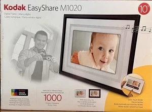 Kodak Easy Share M1020 10” Digital Picture Frame Music, 1000 Photos NIB/Sealed - Picture 1 of 4