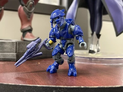 Mini figura de acción Covenant Elite Battle For The Ring Halo CE Mega Construx Foto 1 de 3