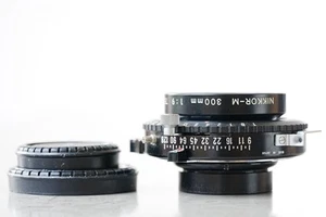 Nikon Nikkor M 300mm f/9 Großformatobjektiv in Copal 1 Auslöser - Bild 1 von 8