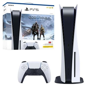 Playstation 5 Disc Console God Of War Version (NO GAME) 500gb Ssd Included! - Picture 1 of 3