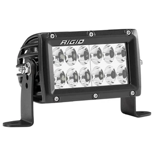 Rigid 173613 E-Series PRO 4 inch LED Driving Light Bar Black Aluminum Universal - Picture 1 of 8