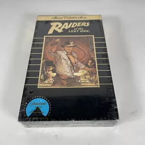 Indiana Jones Raiders Of The Lost Ark Beta Not VHS New Sealed Collectors Series - Foto 1 di 9