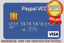 VCC For PayPal Verification |2$ Balance|Available worldwide(Fast Delivery)