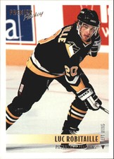 1994-95 Topps/OPC Premier Penguins Hockey Card #540 Luc Robitaille