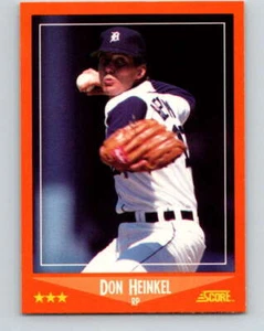 1988 Score Rookie and Traded #79T Don Heinkel NM-MT RC Rookie Tigers ID:351222 - Picture 1 of 2