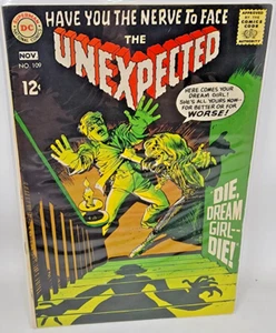 UNEXPECTED #109 DC 1968 7.5 Silver Age Horror Jack Sparling Cover Art * - Picture 1 of 1