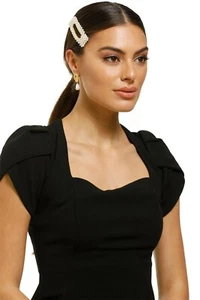 MORGAN AND TAYLOR Adrienne Hair Clip Faux Pearls | RRP 19.00 - Bild 1 von 1