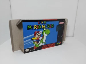 Super Mario World - Super Nintendo - Pal Deu - Nintendo - Snes - Only Box - Imagen 1 de 2