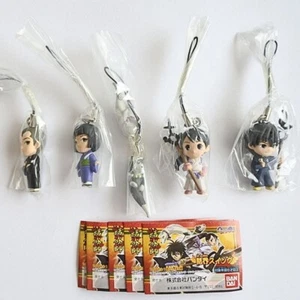 Kekkaishi Swing Figure Strap Keychain Set of 5 Bandai Gashapon 2007 RARE - Picture 1 of 12