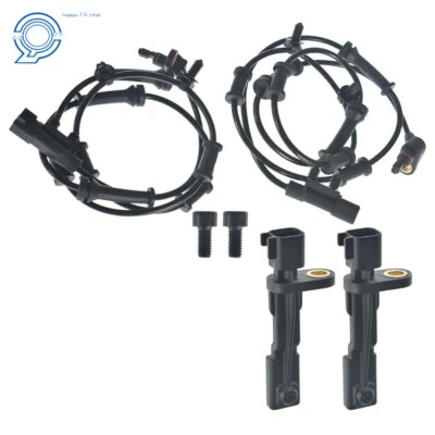 4x ABS Wheel Speed Sensor Font Rear Left /Right For Jeep Wrangler 3.6L 2012-2017 - Image 1 of 4