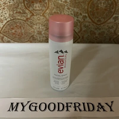 EVIAN FACIAL SPRAY Natural Mineral Water Facial Spray Travel Size,1.7floz E:9/25 - Image 1 of 4