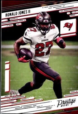 2021 Panini Prestige Ronald Jones II Tampa Bay Buccaneers #185 - Image 1 of 2