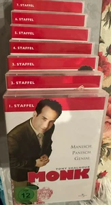 Monk Serie - Die komplette Staffel  / 1-8 DVD Sammlung - Bild 1 von 4