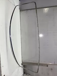 Rolls Royce Silver Shadow 1 / Bentley T1 window glass Chrome Frame Rear - Picture 1 of 1