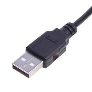 USB 2.0 A Male To 3.5 x 1.35mm Male Charger Charging Cable DC Power Supply 80cm - Photo 1/14