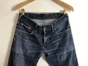 Jeans de mezclilla vintage Edwin SK5053 ribete recto gran desvanecimiento hechos en Japón W28 W30 - Imagen 1 de 10