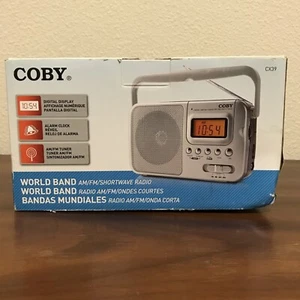 Coby World Band AM/FM/Shortwave Radio - Picture 1 of 12