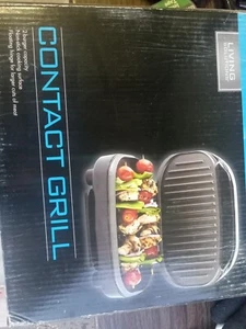 Contact Grill Non-Stick, Floating Hinge, Burgers, Panini, Vegetables - NIB - Picture 1 of 1