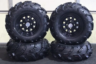 KIT DE RUEDA ATV SUZUKI KING QUAD 750 26" MAXXIS ZILLA Y ITP NEGRO IRSD 1C Foto 1 de 4