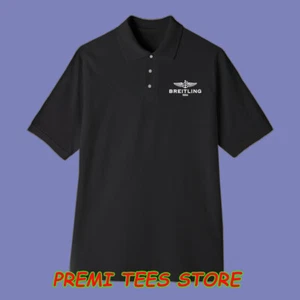 Breitling 1884 Men's Printed Black Size S-3XL - Picture 1 of 1