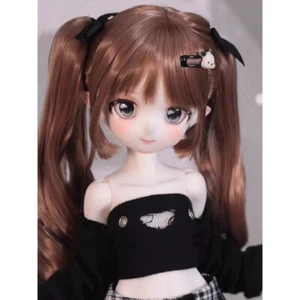 1/4 BJD Doll SD Resin Joint Eye Face Makeup Girl Cartoon Handmade Gift Bare Doll - Picture 1 of 6
