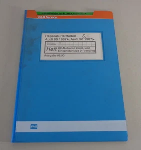 Workshop Manual Audi 80/90 B3 Type 89 Ke Motronic Ignition Einspritzanlg. 8/90 - Bild 1 von 1