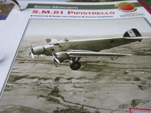 Fliegen 13: Karte 57 Savoia Marchetti SM 81 Pipistrello - Picture 1 of 1