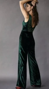 NWT Free People x Brenda Knight Jewel Evening Jumpsuit XS #182 - Picture 1 of 3
