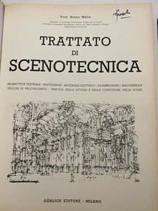 LB15- Trattato di scenotecnica, B. MELLO - Bild 1 von 3