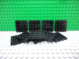 Lego 10 nero 4x4 piastra base NUOVO - Foto 1 di 1