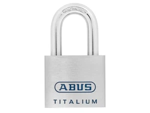 Abus Mechanical 96Ti/50Mm Titalium Padlock Keyed Alike Ka7566 ABU96TI50KA2 - Picture 1 of 1