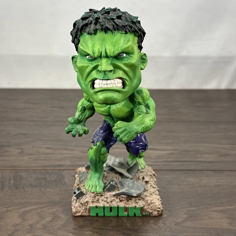 The Incredible Hulk 8" Head Knockers Bobble Head Marvel NECA 2003 Cover