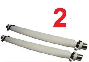 2 FLAT COAXIAL COAX CABLE RG6 DOOR WINDOW HD TV CATV RG59 SATELLITE ANTENNA 5 - Picture 1 of 1