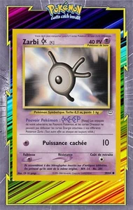 Zarbi K - Neo Révélation Edition 2 - 58/64 - Carte Pokemon Française - Imagen 1 de 1