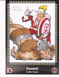 CAPTAIN ROCHESTER 2010 CARD MAD ARTIST EXTRAORDINAIRE MORT DRUCKER  NEW! RARE! - Picture 1 of 3