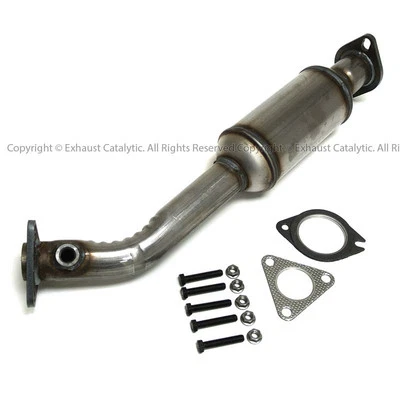 1997-2003 Fit INFINITI QX4 Rear Catalytic Converter Passenger Side with Gaskets  - Image 1 of 3