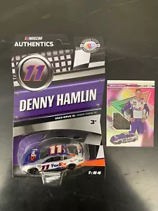 Denny Hamlin Authentics 2023 Wave 10 #11 FedEx Toyota / Panini Recon No. RJ-DJ - Picture 1 of 2