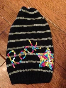 NWT Girl's The Children's Place Rock Star Hat 4-7 yrs S/M Warm Sparkle Christmas - Picture 1 of 1