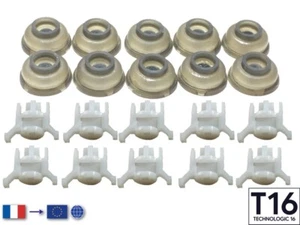 Atari ST STE STF/10 Key Caps Rubber Domes/membranes + 10 Plungers/Pistons Touche - Imagen 1 de 3