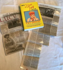 The I Love Lucy Book (1985) + BONUS Zeitungsausschnitt - Bild 1 von 10