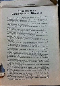 Medical Clinic of No Amer, May 1950, NY Number, Symposium on Cardiovascular Dis - Picture 1 of 6