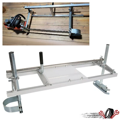Portable Chainsaw Mill 14"-36" Guide Bar Aluminum Steel Planking Lumber - Image 1 of 4